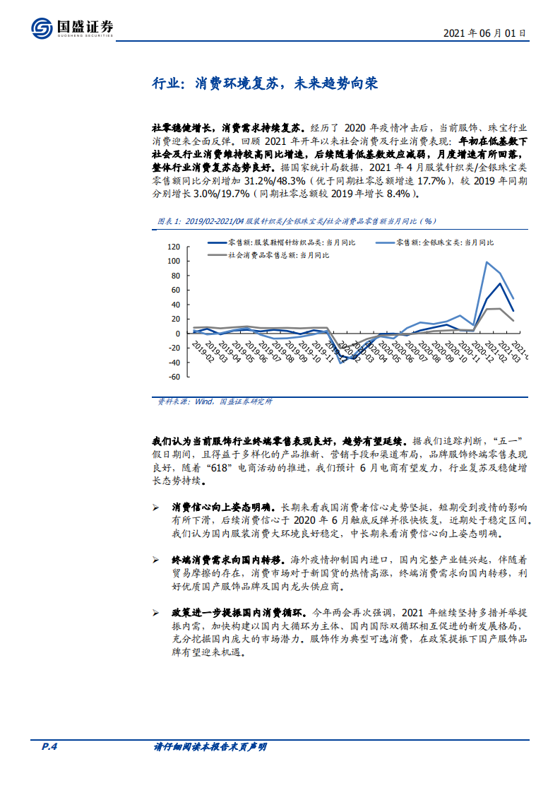 纺织服装行业：行业复苏，优选公司-210601.pdf 第4页