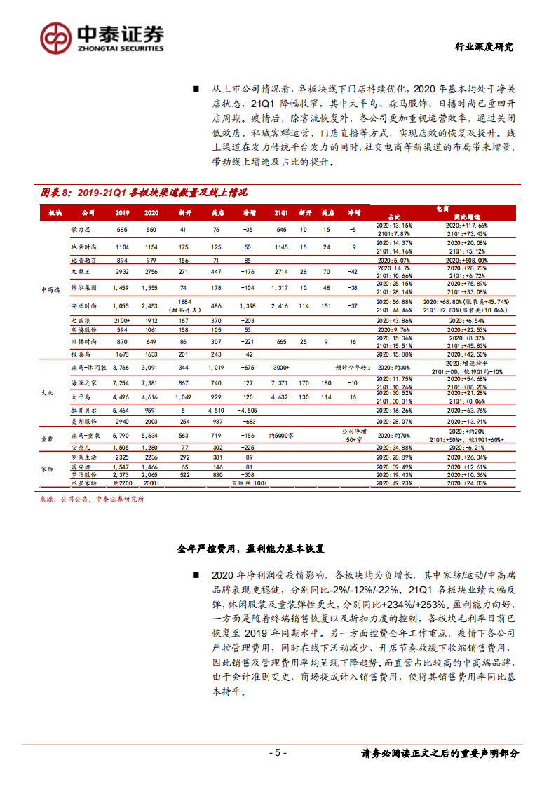 纺织服装行业：行业复苏趋势明显，运营质量持续改善-210508.pdf 第5页