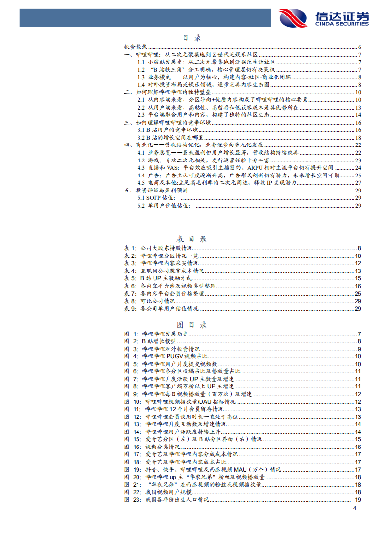 哔哩哔哩~SW-深度报告：内容边界扩张，夯实泛娱乐社区价值-210725.pdf 第4页