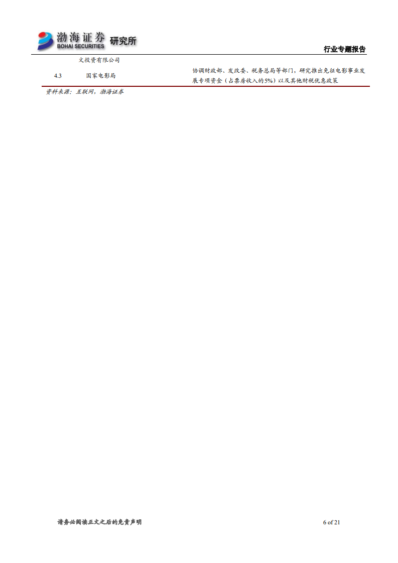 电影行业复工复产专题报告：政策持续发力，行业集中度逐步提升-200526.pdf 第6页