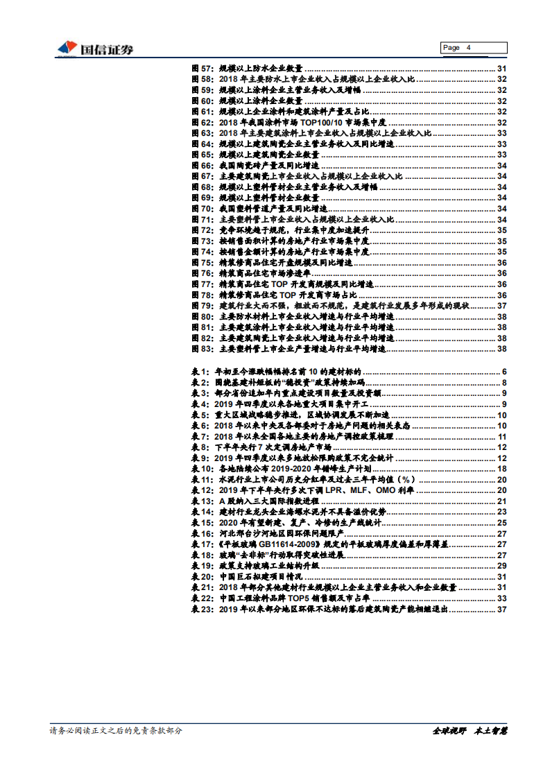 非金属建材行业2020年度投资策略：行稳致远，进而有为-191210.pdf 第4页