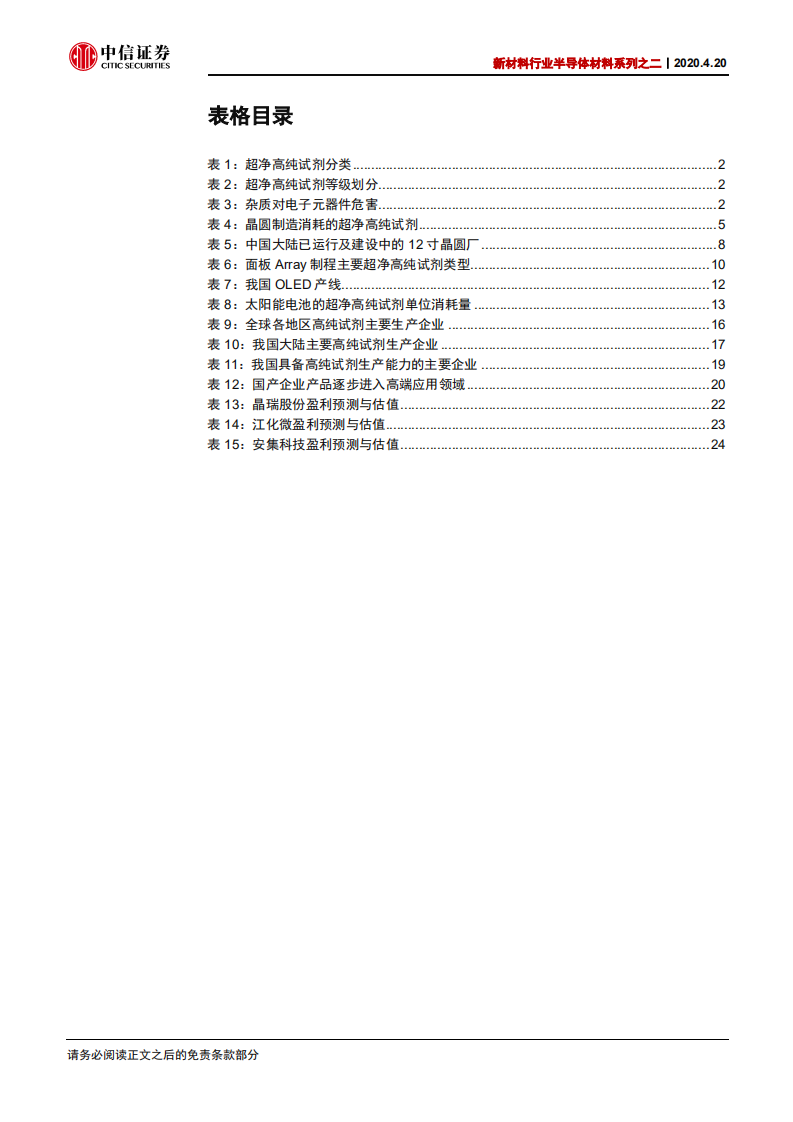 新材料行业半导体材料系列之二：IC领域百亿市场，国产超净高纯走向高端-200420.pdf 第4页