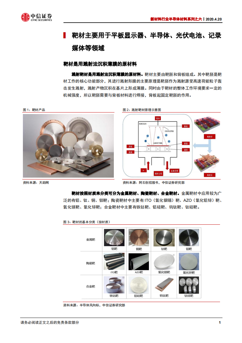 新材料行业半导体材料系列之六：下游市场向国内转移，国产靶材厂商正在崛起-200420.pdf 第5页