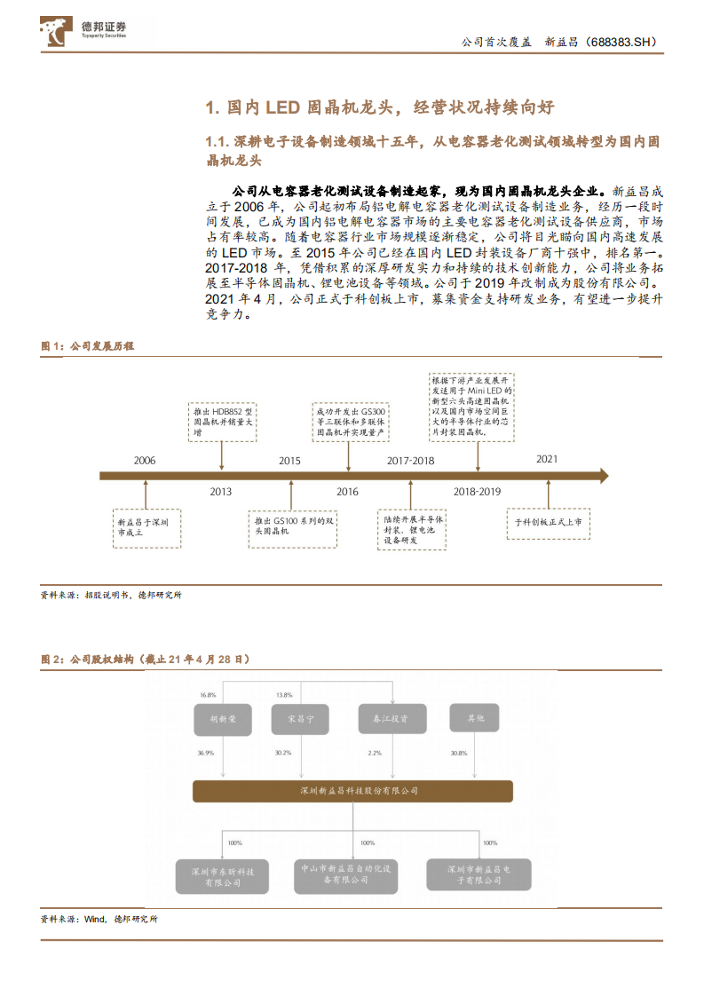新益昌-国内LED固晶机龙头，mini~LED和半导体封装设备打开成长空间-210728.pdf 第5页