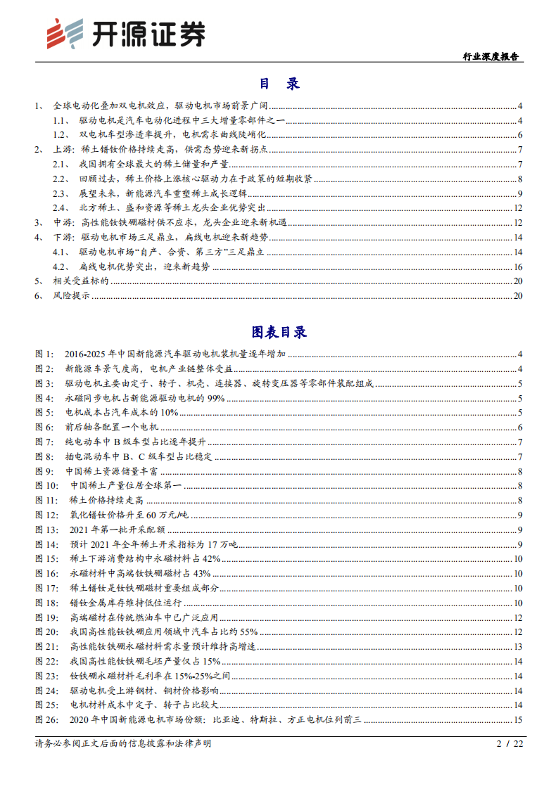 电气设备行业深度报告：电机产业链，受益电动化加速，重弹性和新技术-210815.pdf 第2页