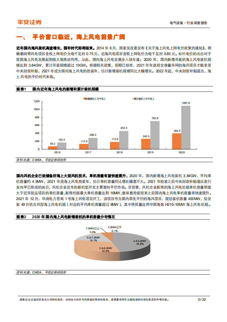 电气设备行业深度报告：海上风电之海缆，需求高增、格局清晰，优质成长赛道-220124.pdf 第5页