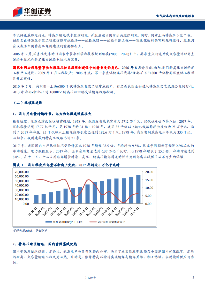 电气设备行业深度研究报告：磨砺十余载，特高压建设重启，设备投资迎丰年-181122.pdf 第5页