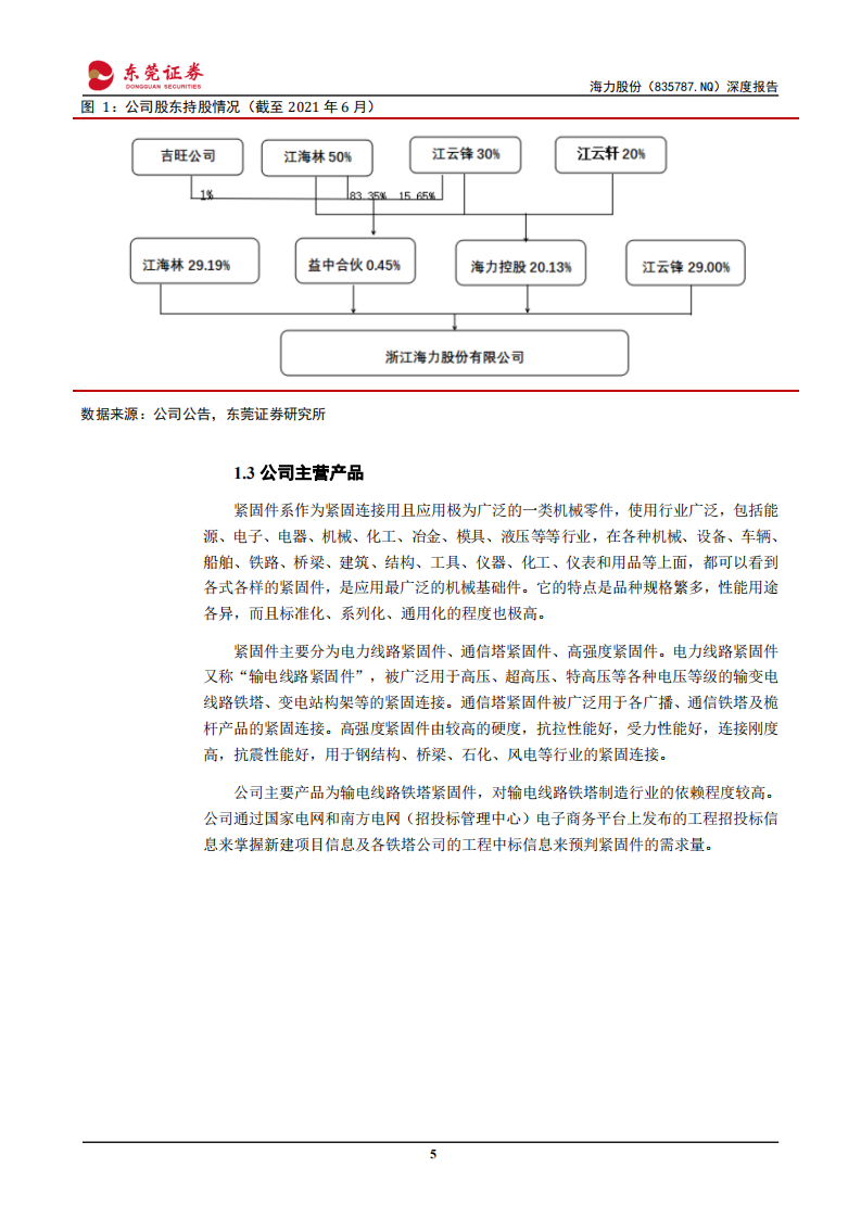 海力股份-深度报告：输电线路紧固件领先企业，受益电网建设机遇-210930.pdf 第5页