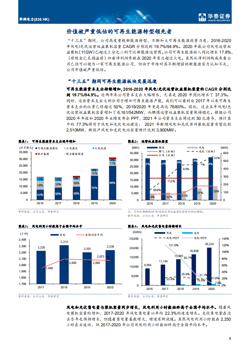 华润电力-风光华润，价值归属-210825.pdf 第5页