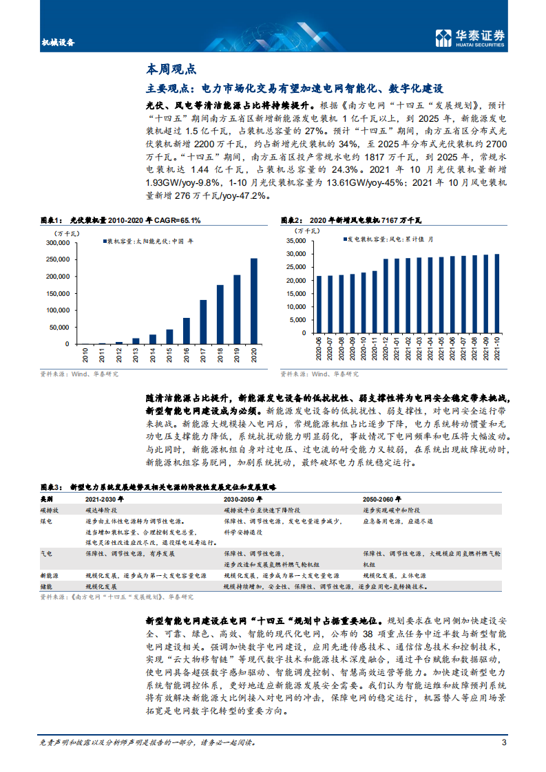 机械设备行业专题研究：电力交易市场化加速电网智能、数字化.pdf 第3页