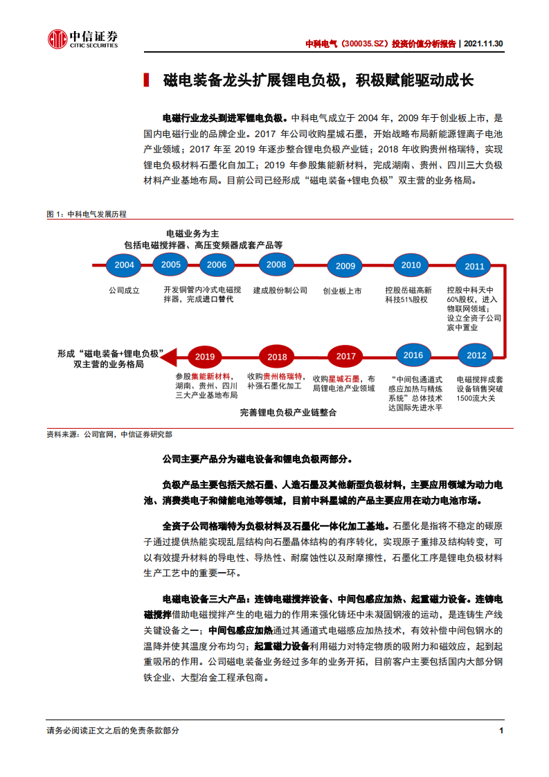 中科电气-投资价值分析报告：兼具技术底蕴与成本优势，需求爆发驱动成长-20211130.pdf 第6页