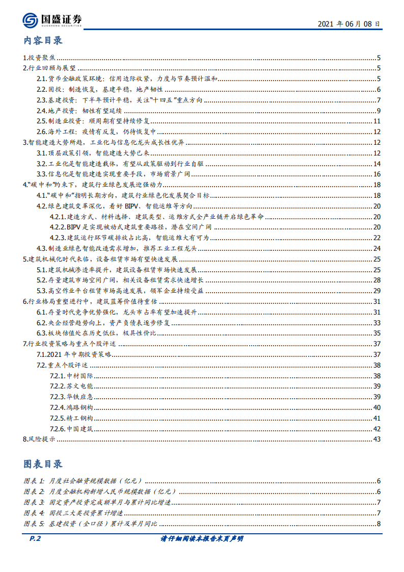 建筑装饰行业2021中期行业策略：把握转型升级大势，掘金万亿变革新机-210608.pdf 第2页
