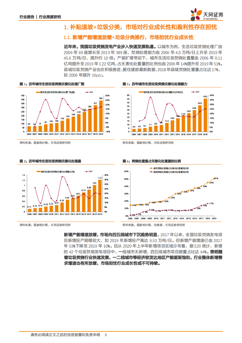 环保工程及服务行业：退补+垃圾分类变局下，为何依旧看好垃圾焚烧？-20201225.pdf 第6页
