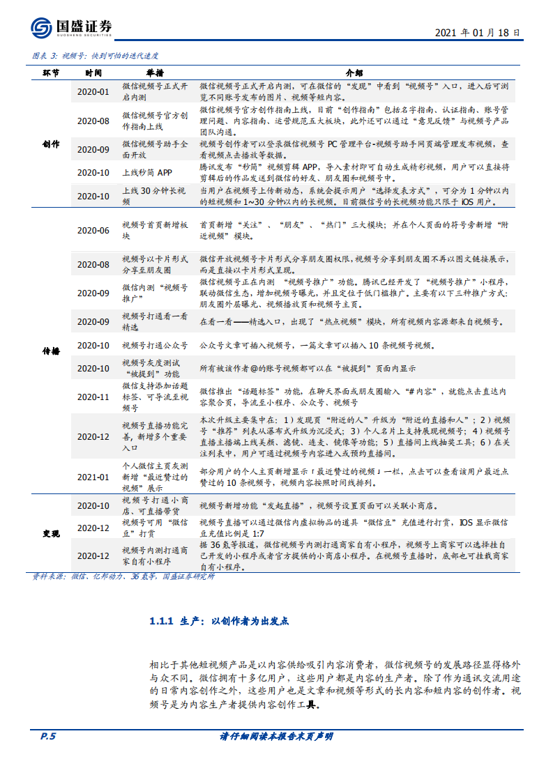 互联网行业海外市场：微信视频号，敢为天下后-210118.pdf 第5页