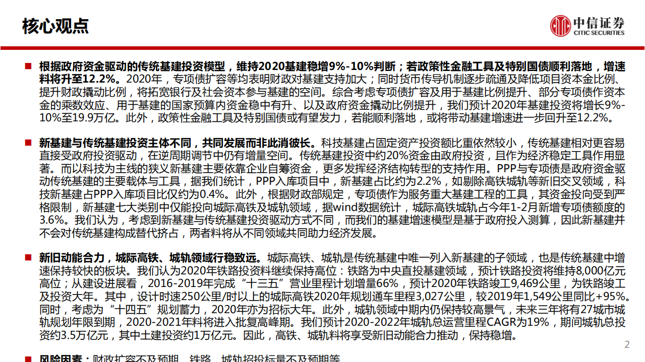 建筑行业：喜新不厌旧，新旧动能合力共撑经济-200308.pdf 第2页