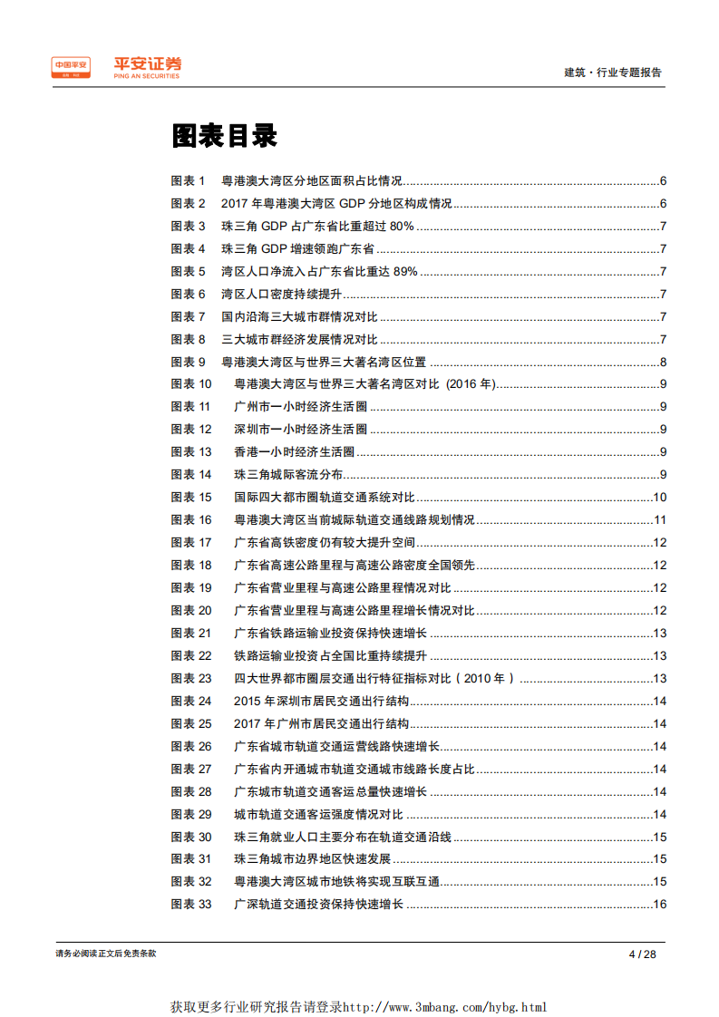 建筑行业粤港澳大湾区专题报告：&ldquo;轨交+智慧交通&rdquo;建设提速，打造大湾区一体化交通网络-190228.pdf 第4页