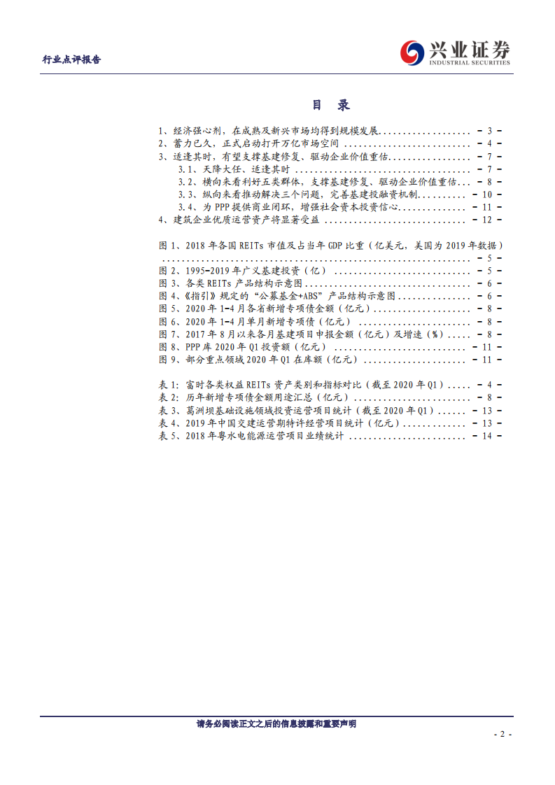 建筑装饰行业：兴业建谈之二十六，&ldquo;谈一谈&rdquo;基础设施REITs新政出台意味着什么？-200505.pdf 第2页