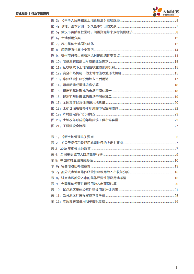 建筑装饰行业：天风建筑土改系列一，此轮土改将显著增加建筑市场容量-200517.pdf 第3页