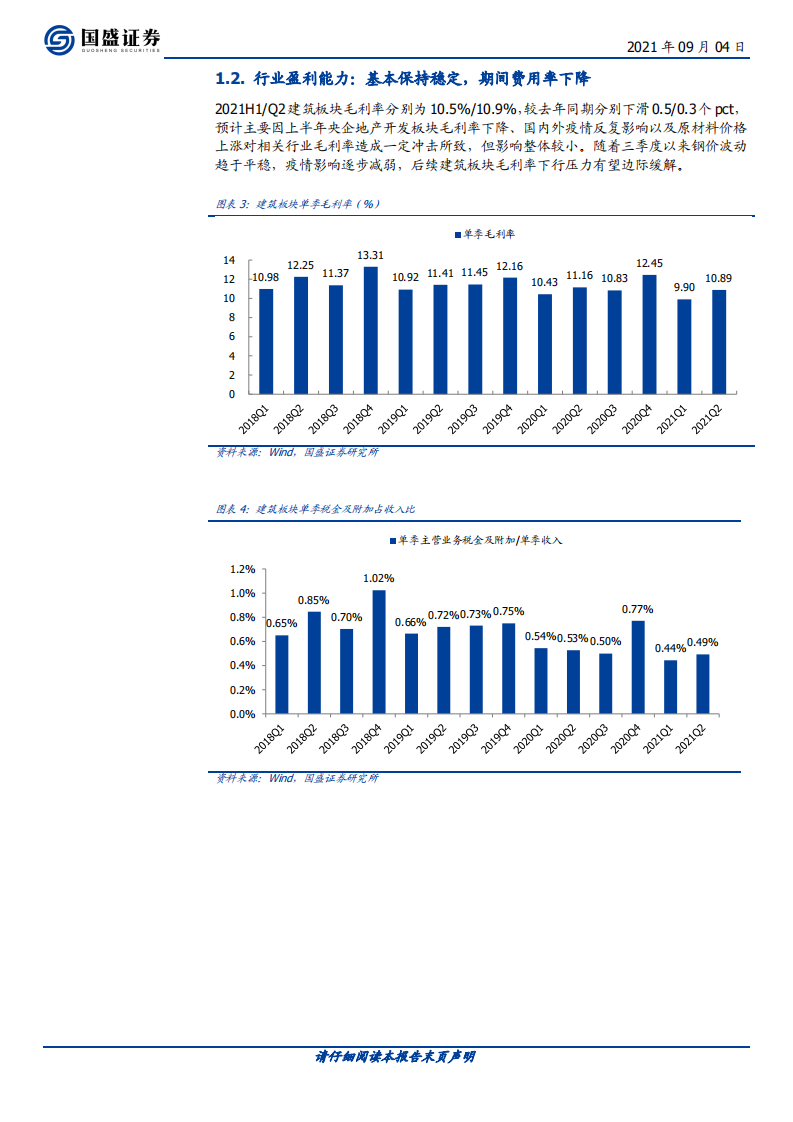建筑装饰行业：央企国企引领上半年业绩增长，化学工程与钢结构维持高景气-210904.pdf 第6页