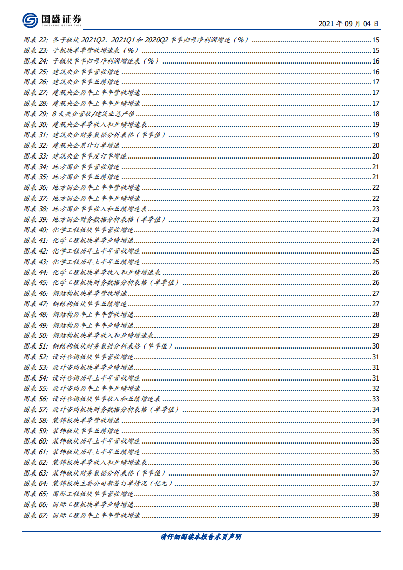 建筑装饰行业：央企国企引领上半年业绩增长，化学工程与钢结构维持高景气-210904.pdf 第3页