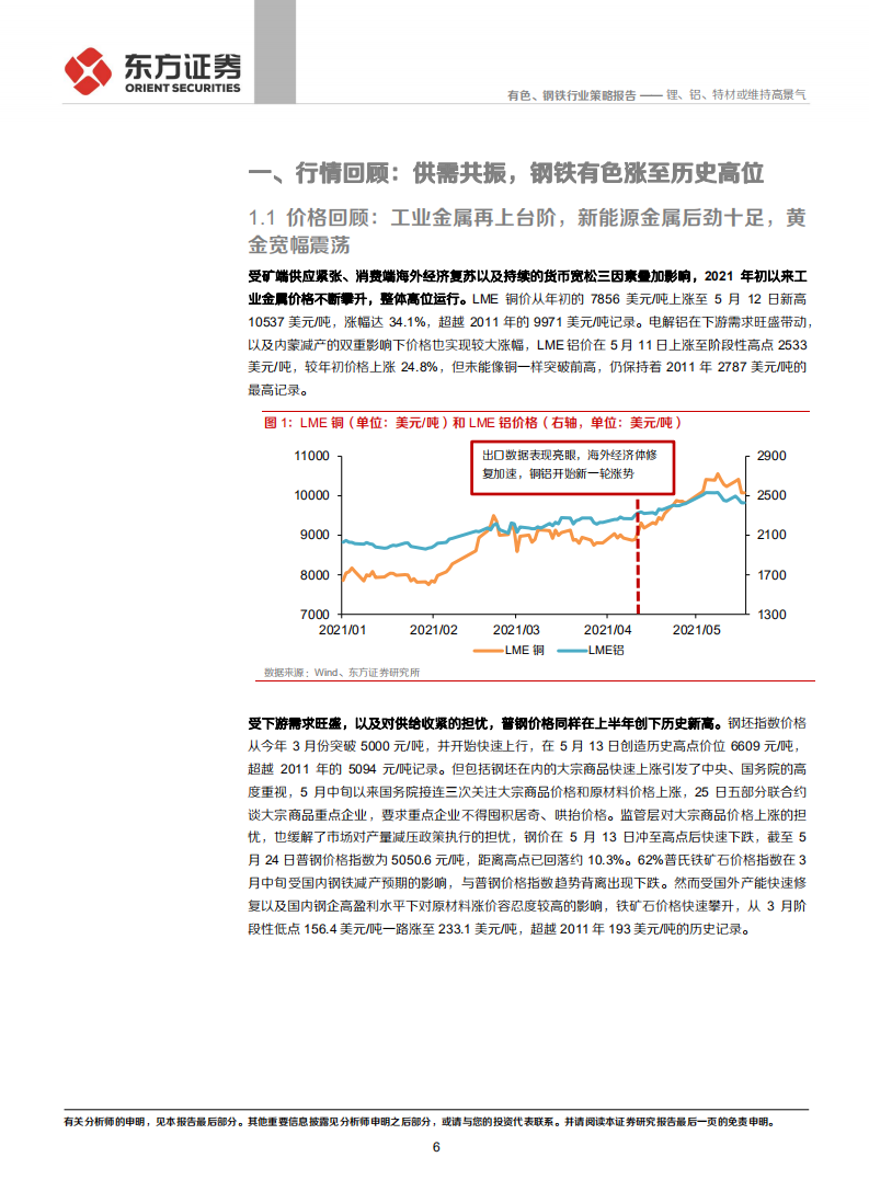 2021年有色钢铁行业中期策略报告：锂、铝、特材或维持高景气-210609.pdf 第6页