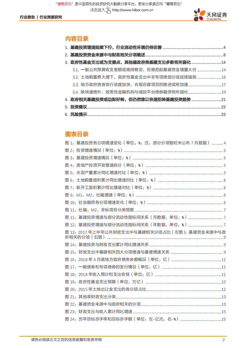 建筑装饰行业固定资产投资那些事儿之三：如何看待财政对于基建投资的影响？-180905.pdf 第2页