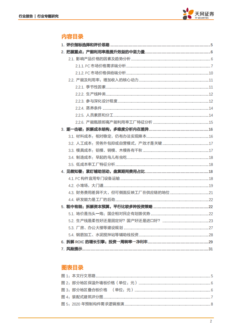 建筑装饰行业专题研究：装配式PC工厂研究方法论，基于ROIC的系统化分析框架-20200727.pdf 第2页