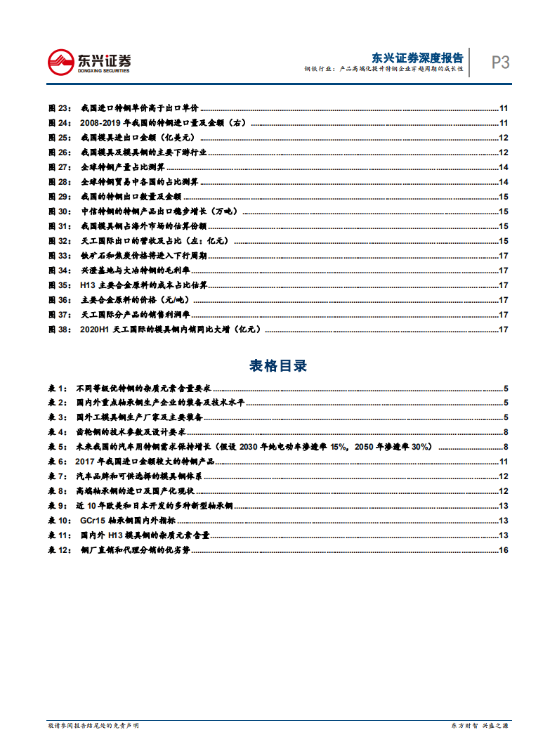 钢铁行业钢铁工业转型升级专题系列之三：产品高端化提升特钢企业穿越周期的成长性-20201030.pdf 第3页