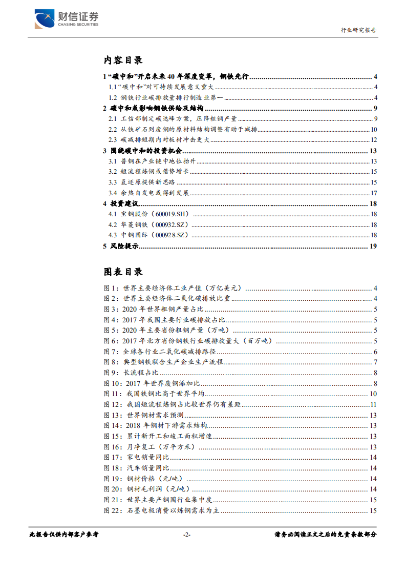 钢铁行业深度：碳中和变革，钢铁先行-210512.pdf 第2页