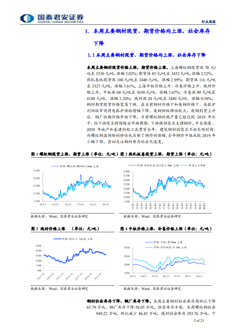 钢铁行业：需求依然强势，继续看好长材龙头配置机会-200510.pdf 第3页