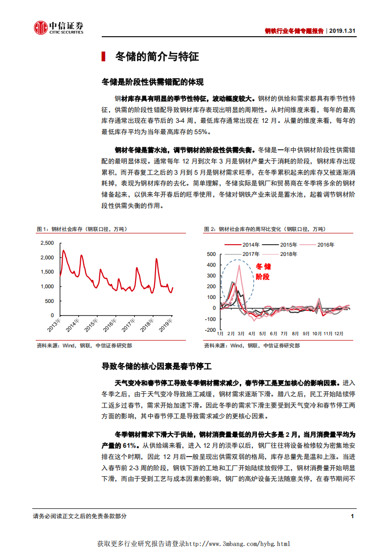 钢铁行业冬储专题报告：冬储库存中枢下移，料节后钢价偏强运行.pdf 第4页