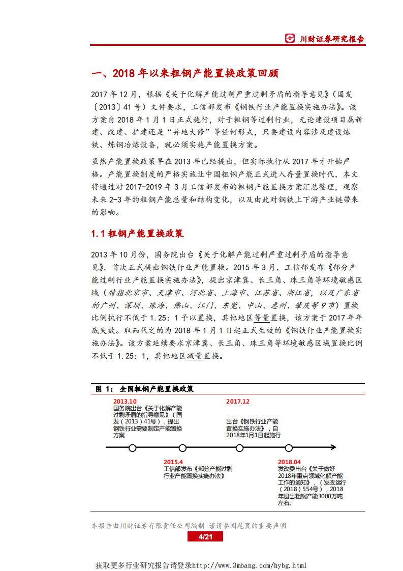 钢铁行业深度报告：置换周期下的中国钢铁产能变化-190330.pdf 第4页
