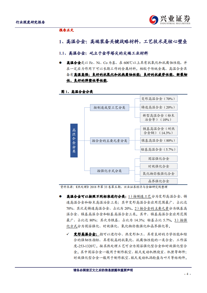 特钢行业深度研究报告：高温合金，把握尖端工业材的自主可控机遇-200601.pdf 第4页