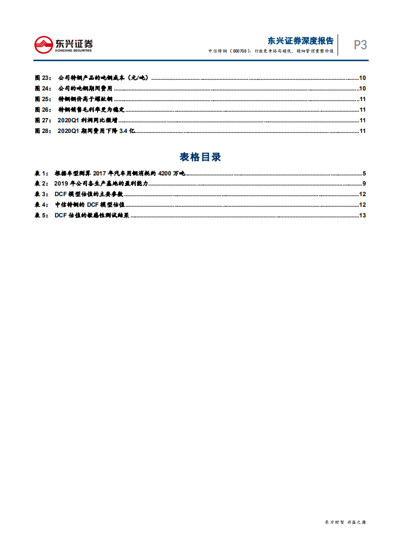 中信特钢-行业竞争格局趋优，精细管理重塑价值-200426.pdf 第3页