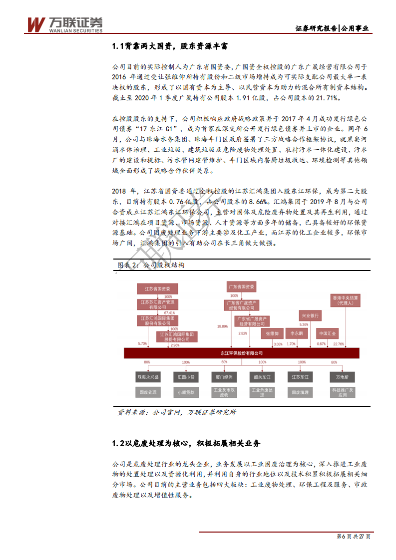 东江环保-政策发力行业回暖，危废龙头迎来整合窗口-200528.pdf 第6页