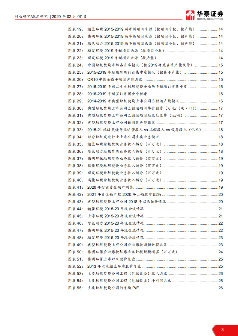 公用事业行业垃圾发电行业系列报告：2020 抢装，垃圾焚烧迎戴维斯双击-200207.pdf 第3页