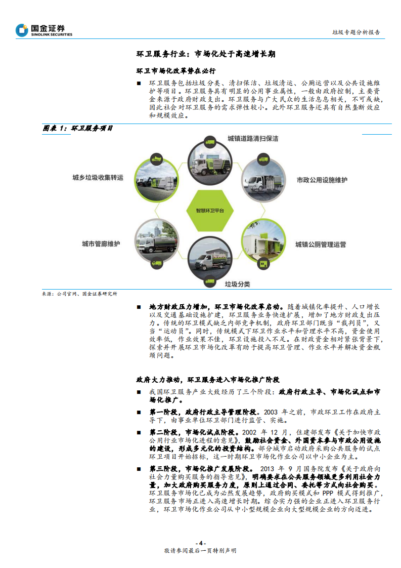 环保行业垃圾专题分析报告：环卫市场还有多少市场空间？-190818.pdf 第4页