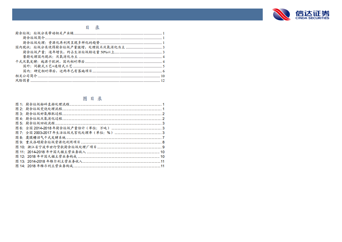 环保行业专题报告：垃圾分类时代，厨余垃圾末端处置空间广阔-190725.pdf 第3页