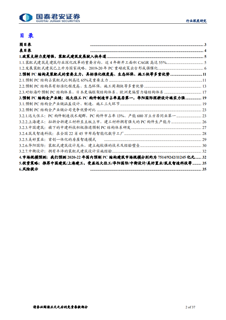 建筑工程行业装配式系列报告23暨PC深度报告：预制PC结构万亿市场启动，制造端与设计端最受益-20200813.pdf 第2页