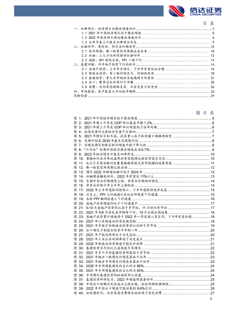 2022年中国宏观经济展望：社融回升、基建回暖和双峰增长-211219.pdf 第3页