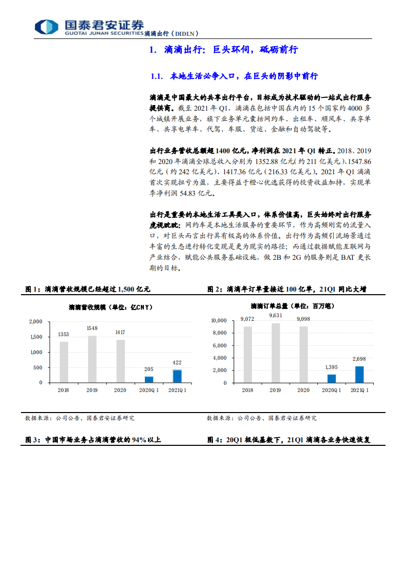 滴滴出行-首次覆盖报告：滴滴的橙色野望，格局无忧，深耕基建，出海多元-210701.pdf 第5页