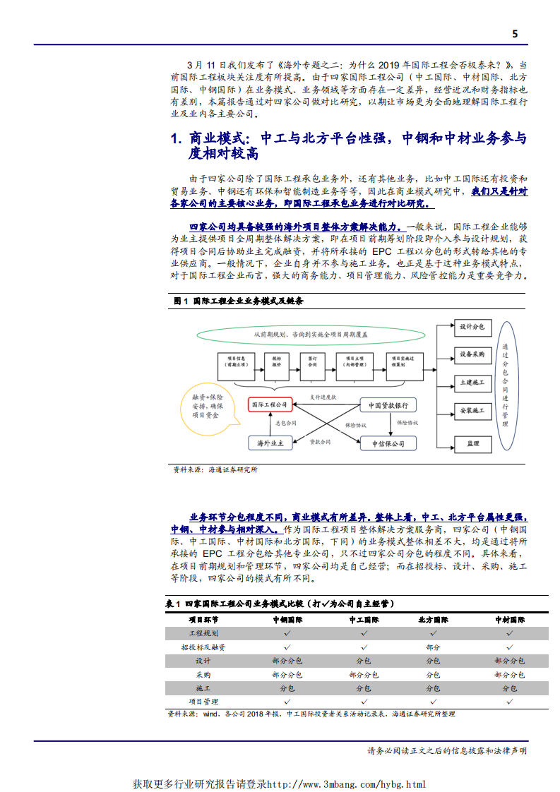 建筑工程行业海外专题之三：国际工程公司比较研究-190418.pdf 第5页
