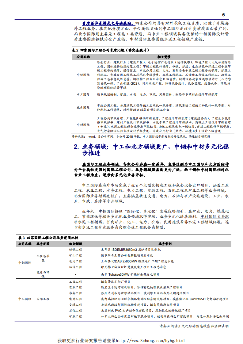 建筑工程行业海外专题之三：国际工程公司比较研究-190418.pdf 第6页