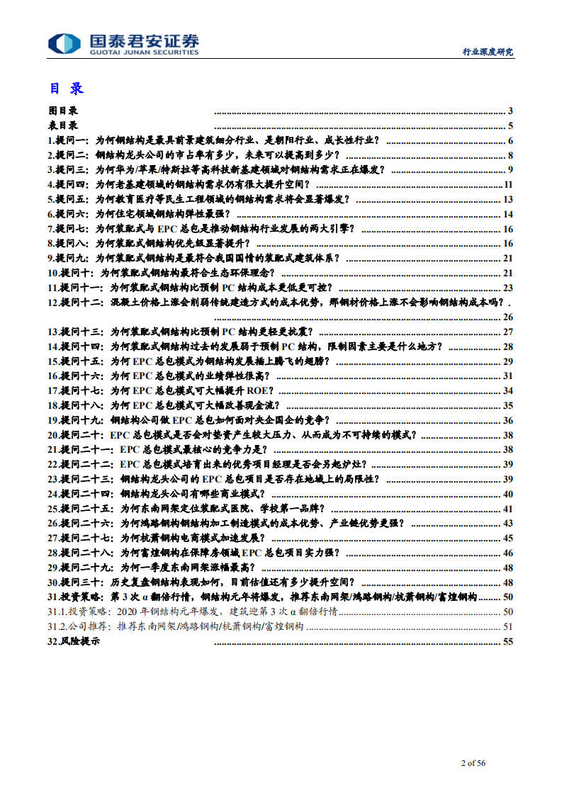 建筑工程行业钢结构系列14：钢结构核心30问答，聚焦ROE和现金流商业模式弹性-200424.pdf 第2页