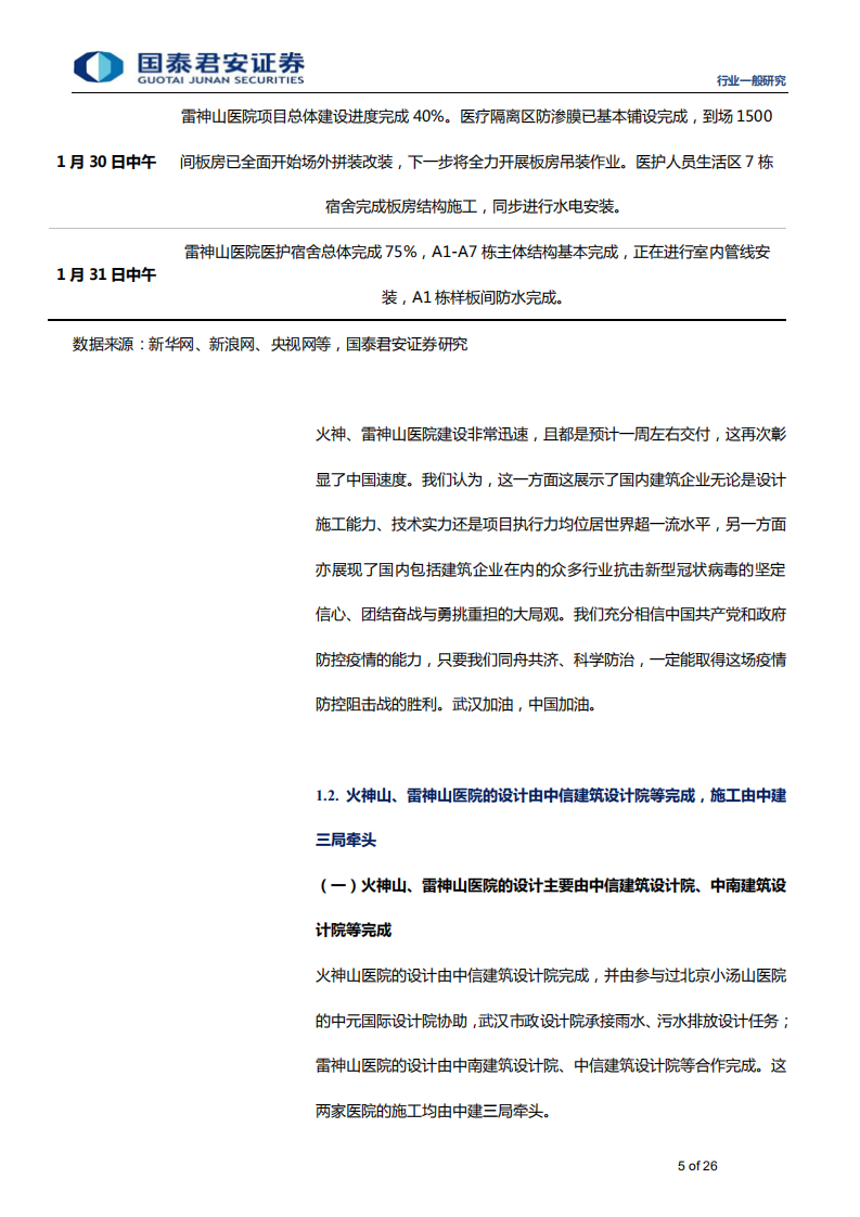 建筑工程行业装配式钢结构系列5：从火神山、雷神山医院看装配式钢结构的应用-200201.pdf 第5页