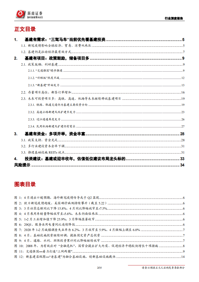建筑行业深度报告：项目，资金双轮驱动，基建或迎丰收年-200525.pdf 第2页
