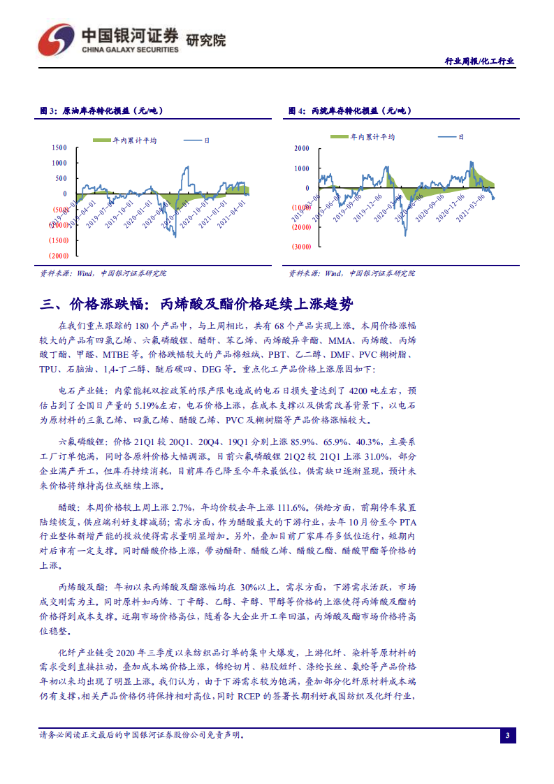 化工行业：丙烯酸及酯价格继续上涨，重点关注龙头企业表现-210426.pdf 第4页