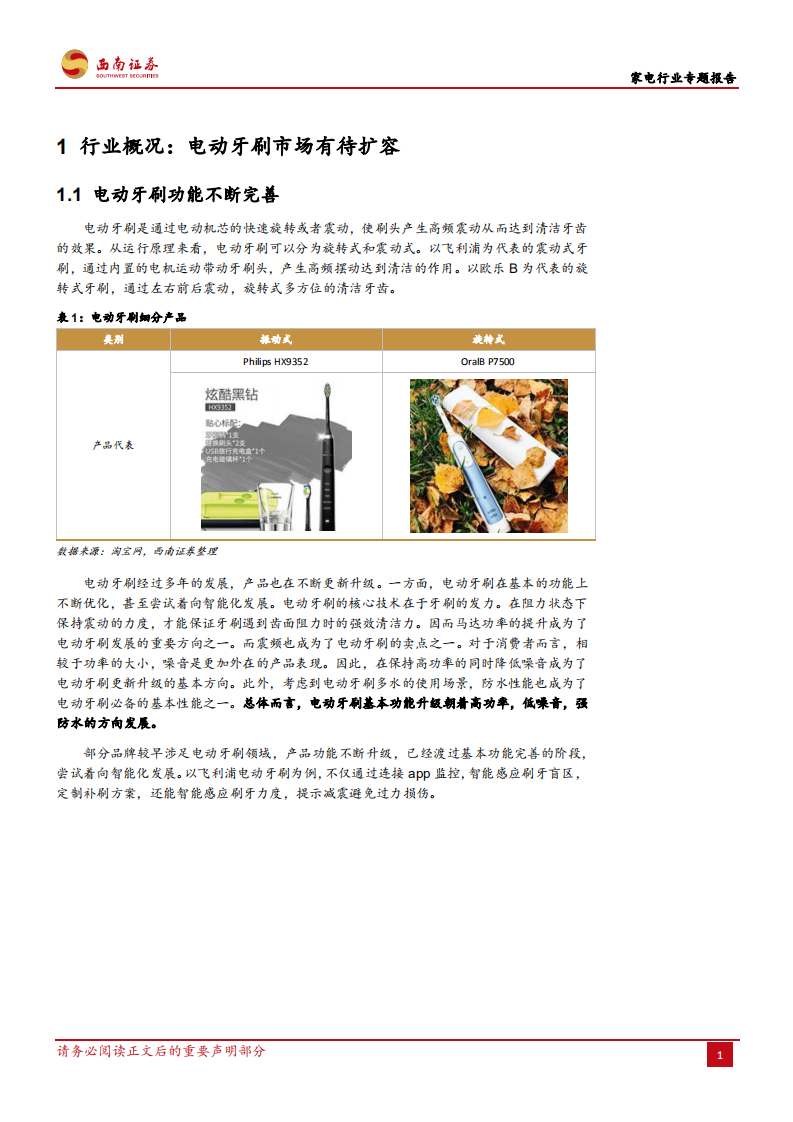 家电行业专题报告：从电动牙刷看个护，蓝海市场潜力十足-20200922.pdf 第4页