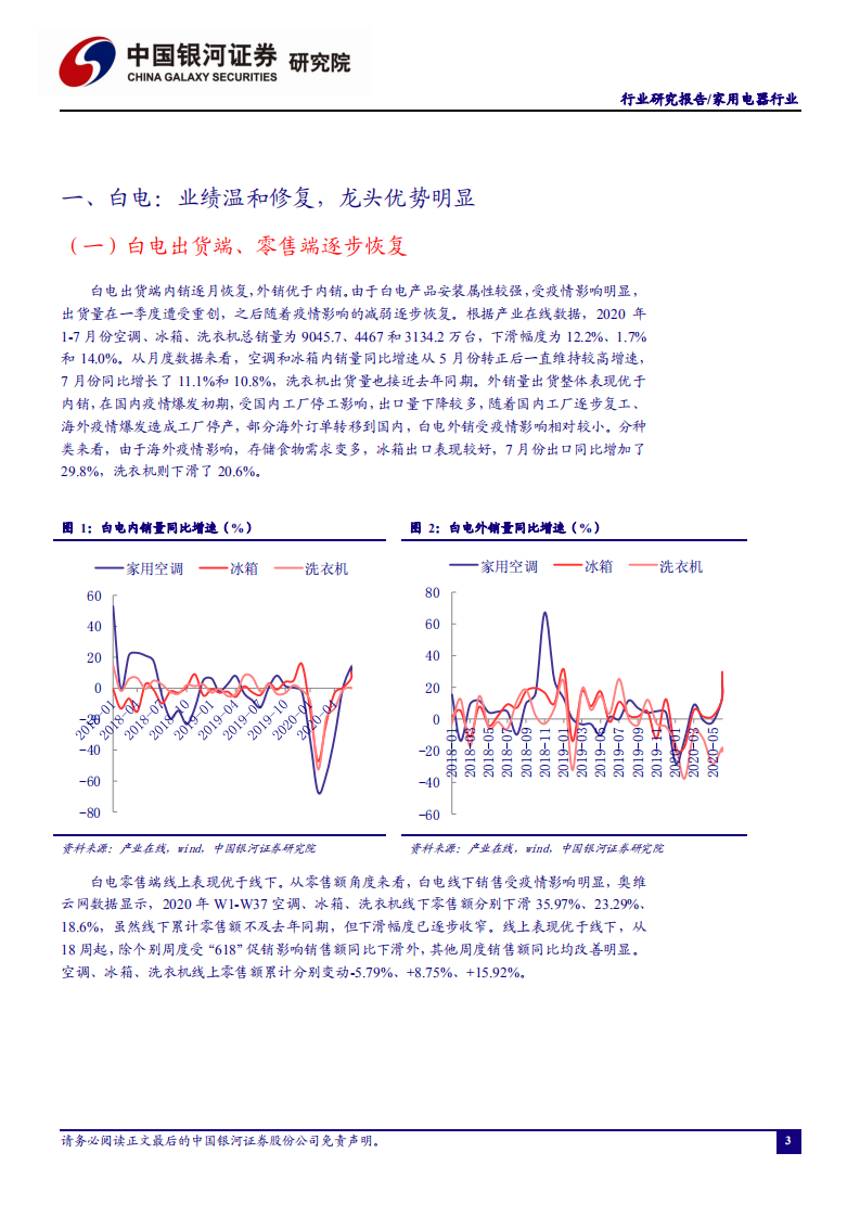家用电器行业：业绩修复确认、守望价值龙头-20200923.pdf 第3页
