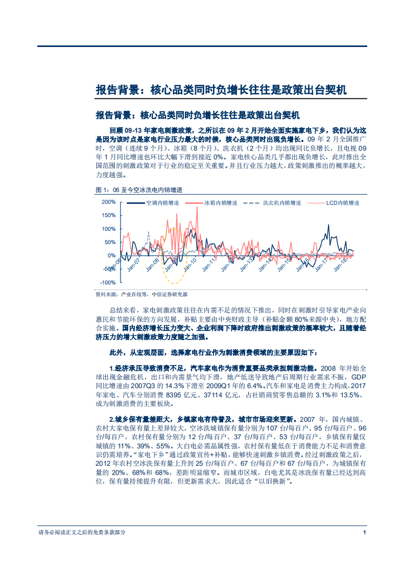 20180927-家电行业专题研究报告：上轮补贴回顾与未来政策猜想.pdf 第5页